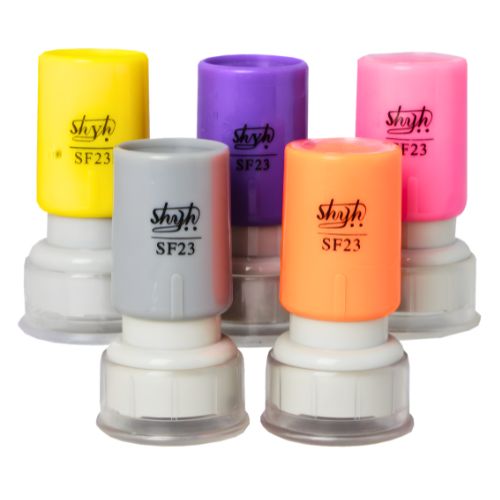 Shiny SF23 Round Flash Stamp